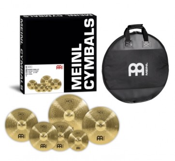 MEINL HCS-CS2 Pack Cymbales - HCS Expanded + Housse
