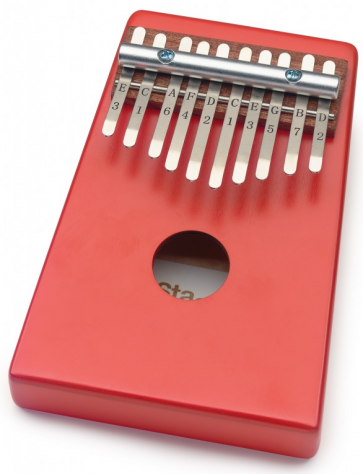 STAGG KALI-KID-10 KALIMBA ROUGE 10 LAMES