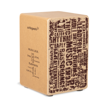 SCHLAGWERK Cajon Rudiments - Styles Medium