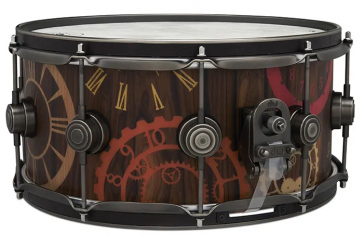 DW ICON SERIES 14X06.5 NEIL PEART "TIME KEEPER"