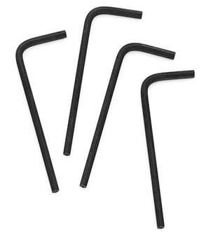 DW SP2005 PACK CLES ALLEN 3/32 (X4)