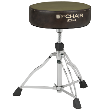 TAMA HT430CVKH Siège Assise Ronde 1st Chair -  Canvas, Khaki/ Brown