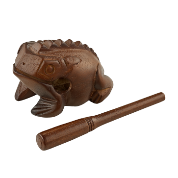 MEINL FROGM GRENOUILLE GUIRO BOIS BRUN MEDIUM