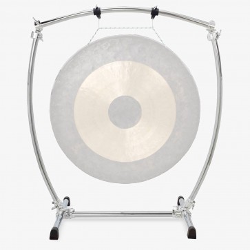 GIBRALTAR GCSCG-L Stand Gong Incurvé - Chrome