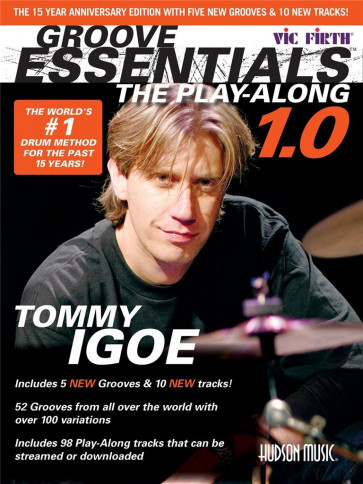 TOMMY IGOE : GROOVE ESSENTIALS 1.0 - THE PLAY-ALONG