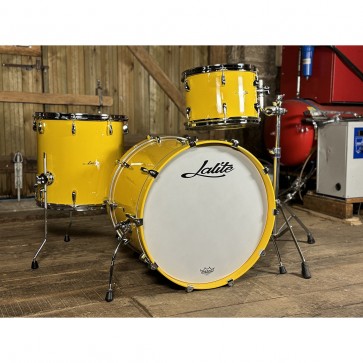 LALITE Batterie Lela 22"/3pcs - Ferrari Yellow Metallic Gold Glossy 