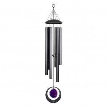MEINL SONIC ENERGY MCDT50ABK Carillon de Meditation 50"/128cm - Purple Agate , 432Hz, A Major, Black