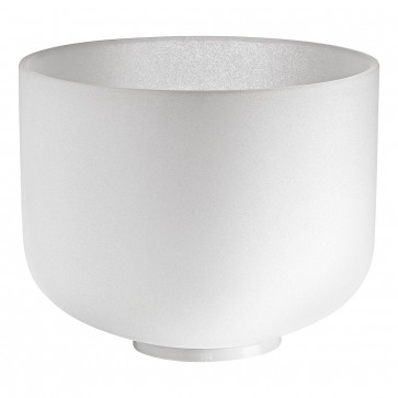MEINL SONIC ENERGY CSB10G Bol Chantant White-Frosted Crystal 10" - G4 432Hz, Throat Chakra