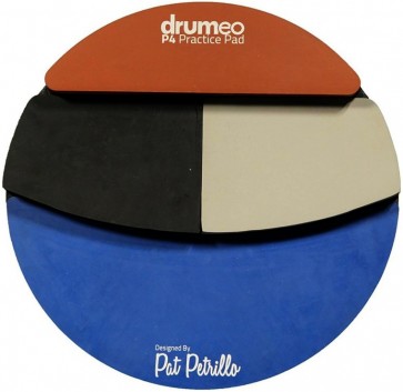DRUMEO P4 Pad d'Entrainement 12" - 4 Zones