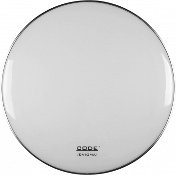 CODE ENIGMA 24" BASS DRUM WHITE