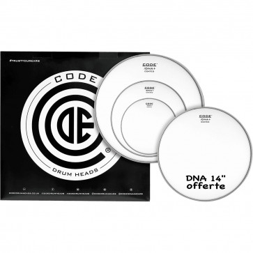 CODE DNA PACK 4PCS 10"/12"/16"COATED +14"COATED