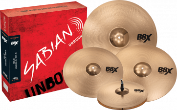 PACK SABIAN B8X PERFORMANCE (14/16/20+C18)