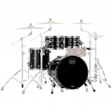 MAPEX SATURN EVOLUTION MAPLE FUSION 20"/4PCS - PIANO BLACK