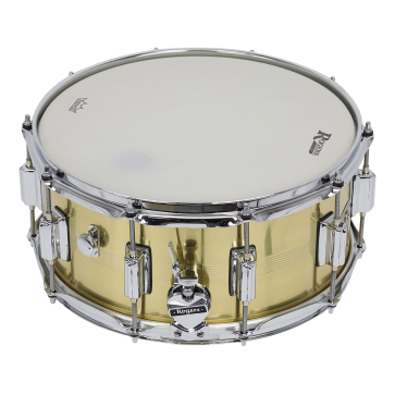 ROGERS 37-BN Caisse Claire Superten 14"x6.5" - 7-Line Natural Brass
