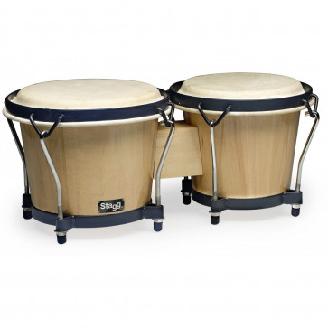 STAGG BW70N BONGOS BOIS  NATUREL