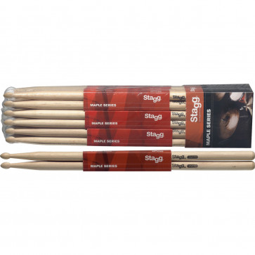 PACK STAGG 5B MAPLE (12 PAIRES)