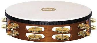  MEINL TAH2BAB TAMBOURIN 10 TRADITIONAL DOUBLE LAITON
