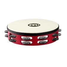 MEINL TAH2BKRTF TAMBOURIN 10  SYNTHETIQUE ACIER