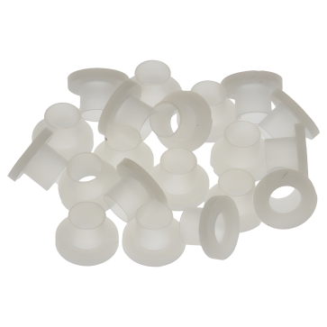 DANMAR PERCUSSION TRW20W Rondelles Nylon pour Tirants - White (x20)