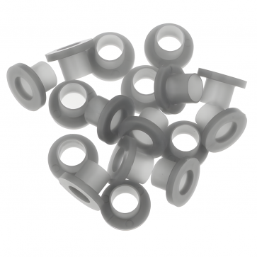 DANMAR PERCUSSION TRW50S Rondelles Nylon pour Tirants - Silver (x50)