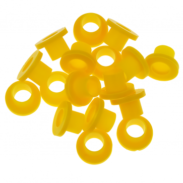 DANMAR PERCUSSION TRW50Y Rondelles Nylon pour Tirants - Yellow (x50)