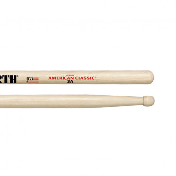 VIC FIRTH 3A AMERICAN CLASSIC HICKORY