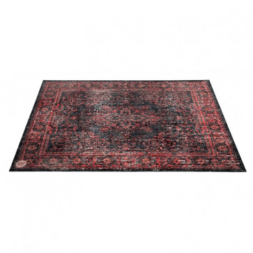 DRUM N'BASE TAPIS DE BATTERIE 185X160 VINTAGE PERSIAN - BLACK RED