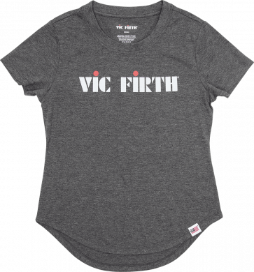 VIC FIRTH T-SHIRT WOMEN LOGO TEE - TAILLE S