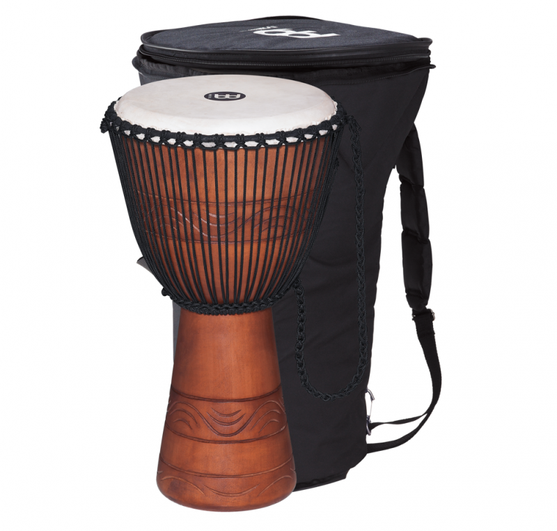 MEINL ADJ2BL DJEMBE AFRICAIN + HOUSSE PRO MODELE MOYEN