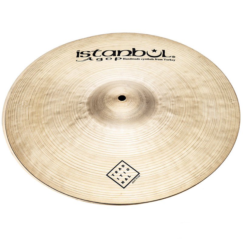 HIHAT ISTANBUL AGOP 14" TRADITIONAL DARK