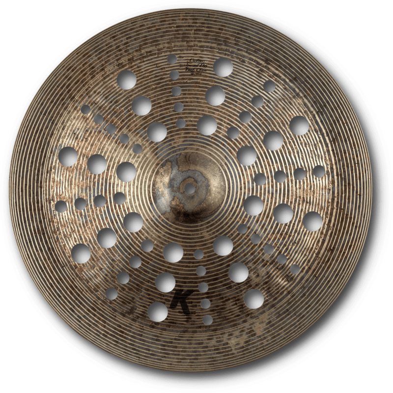 CHINA ZILDJIAN 18 K CUSTOM SPECIAL DRY TRASH