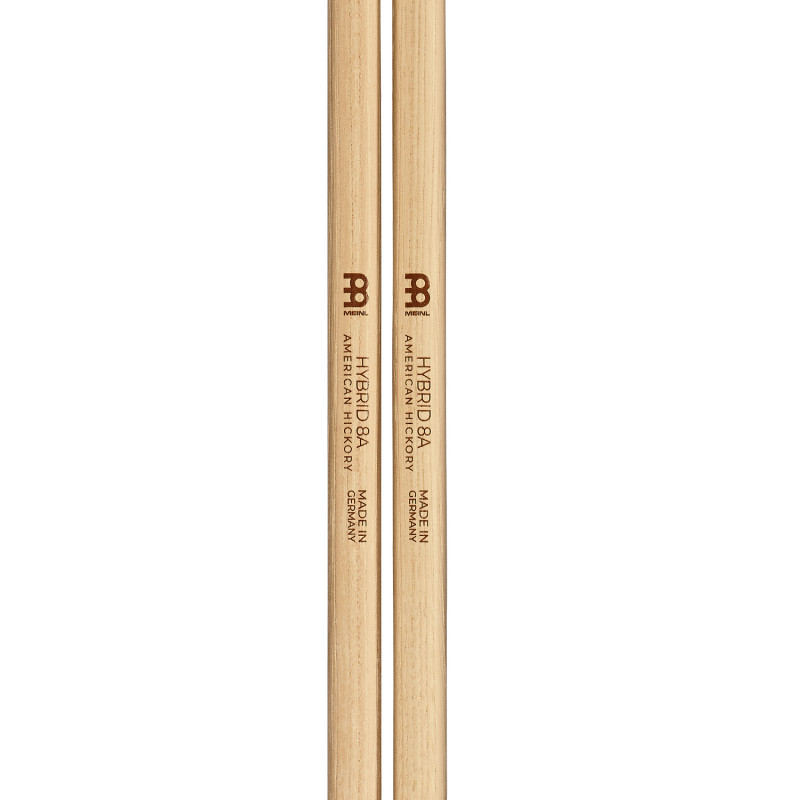 Meinl Hybrid 8A American Hickory Drumsticks SB132 « Baguette batterie