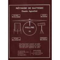 DANTE AGOSTINI METHODE DE BATTERIE VOL.3