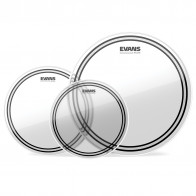 EVANS EC2S CLEAR FUSION TOMPACK 10"/12"/14"