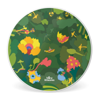 EVANS Peau de Résonance Grosse Caisse 20" Yellow Submarine - Pepperlands Woods