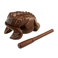 MEINL FROGL GRENOUILLE GUIRO BOIS BRUN LARGE