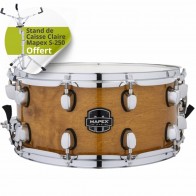 PACK MAPEX MPX 14X6,5" NATUREL AMBRE + STAND S-250