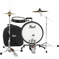 PEARL COMPACT TRAVELER 18"/2PCS BLACK +HOUSSE