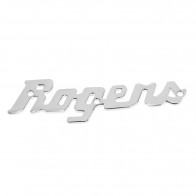 ROGERS 5SLOGO BADGE LOGO ACIER CHROME