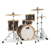 PDP CONCEPT CLASSIC 18"/3PCS - WALNUT STAIN/NATURAL STAIN HOOPS