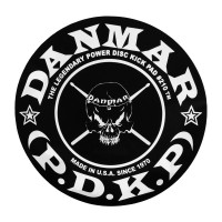 DANMAR PERCUSSION 210SK Patch de Grosse Gaisse - Skull 