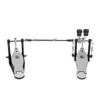 GIBRALTAR 4711SC-DB Double Pédale de Grosse Caisse - 4000 Series, Simple Chaine