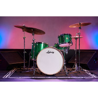 LUDWIG CONTINENTAL SERIES 22"/ 4PCS - GREEN SPARKLE