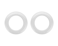 BASS DRUM O'S BDO-H2WH PROTECTION EVENT 02"(x2) WHITE