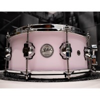 DS DRUM Caisse Claire RCS-Rebel Custom Shop Birch/Mahogany 14"x06" - Vintage Pink