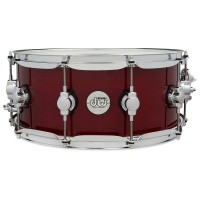 DW DDLG0614SSCS Caisse Claire Design Series Maple 14"x06" - Cherry Stain Gloss Lacquer