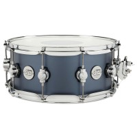 DW DDLM0614SSBS Caisse Claire Design Series Maple 14"x06" - Blue Slate Satin