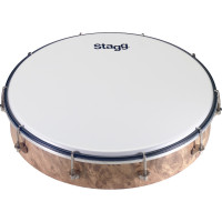 TAMBOURIN STAGG ROND 12 PLASTIQUE ACCORDABLE