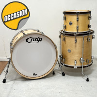 PDP CONCEPT CLASSIC 22" MATTE NATURAL WALNUT STAIN HOOPS