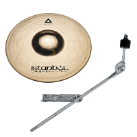 ISTANBUL AGOP Splash 08" - XIST Brillant + Perchette